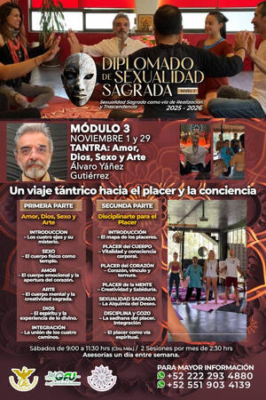 Ciclo Diplomado Sexualidad Sagrada Nivel 1 módulo 3