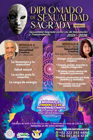 Ciclo Diplomado Sexualidad Sagrada Nivel 1 módulo 6